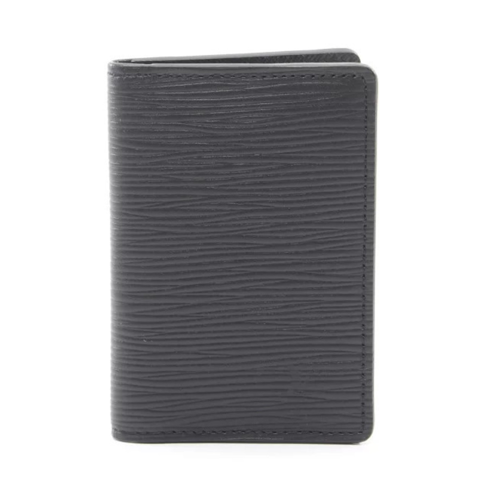 Louis Vuitton Organizer de Poche Epi Card Case Wallet Accessory Leather Black